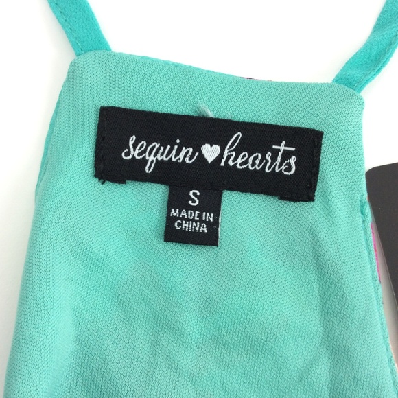 Sequin Harts Juniors Floral Print Dress - Picture 2 of 4